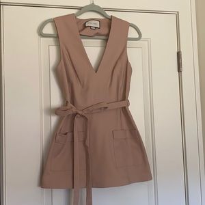 Light pink mini dress